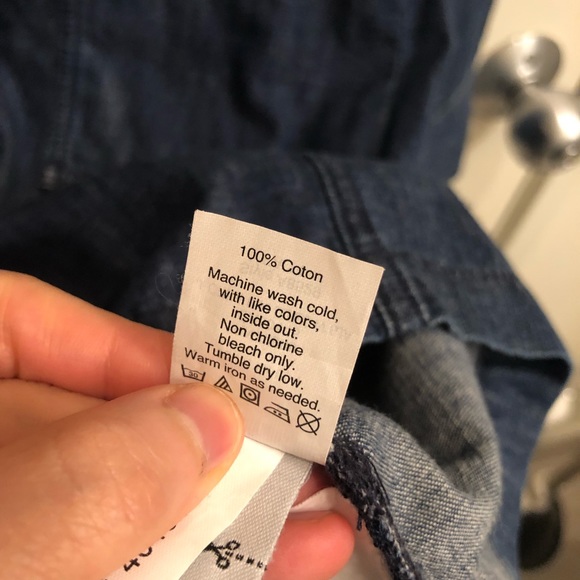 Madewell denim shirtdress - Picture 6 of 7